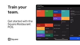 Train Your Team Get Started With the Square Restaurant POS [upl. by Veneaux]