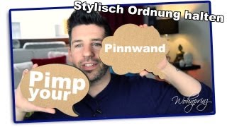 Ordnung am Schreibtisch  Pimp your Pinnwand [upl. by Polak90]