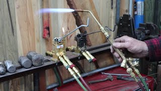 New torch setup for oxy propane and oxy acetylene torch options [upl. by Rusert292]