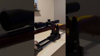 Meu rifle de precisão para competição CBC 8122 gatilho aliviado e equipado com luneta REDWIN TORERO [upl. by Aicissej776]