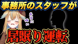 【恐怖体験】車に演者を乗せた状態で居眠り運転するセバスに怯える従井ノラ【深層組切り抜き従井ノラ】 [upl. by Shaver]