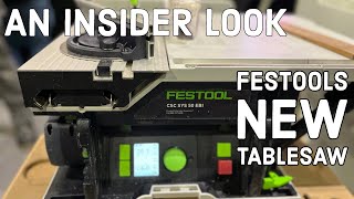 Festool CSC SYS 50 cordless table saw [upl. by Gnilhsa]