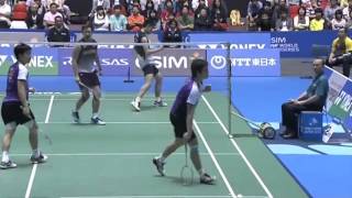 Koo Kien Keat amp Tan Boon Heong vs Kim Sa Rang amp Kim Ki Jung men double final Japan Open 2012 [upl. by Onifled]