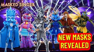 New Masks REVEALED  Masked Singer Season 12 [upl. by Pump178]