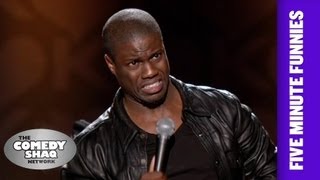 Kevin Hart⎢People think Im a bitch⎢Shaqs Five Minute Funnies⎢Comedy Shaq [upl. by Dorreg]