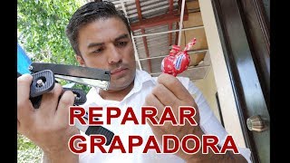 REPARAR GRAPADORA EN LA OFICINA HOGAR ESCUELA [upl. by Beverley]