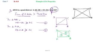 Class 7  Maths  Ex 64  Q4 [upl. by Anirdnaxela]