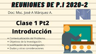 Clase 01 Contextualización del Problema Pt 2 [upl. by Caralie557]