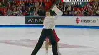 2007 Skate Canada FD Anna CAPPELLINI Luca LANOTTE [upl. by Hainahpez]