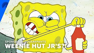 SpongeBob SquarePants  Weenie Hut Jrs S3 E8  Paramount [upl. by Oirazan]