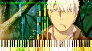 Mushishi Zoku Shou OP  Shiver  Piano Tutorial 蟲師 続章 【ピアノ】 [upl. by Aubarta44]