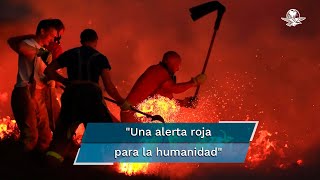 quotLas consecuencias del cambio climático son irreversiblesquot alerta la ONU en informe histórico [upl. by Aracat]