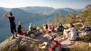 Hiking around the Lysefjord  Norway [upl. by Fletcher388]