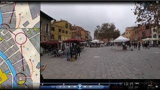 20181110 Orienteering in Venice  Venezia Model event [upl. by Esiahc]