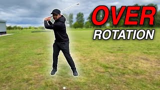 STOP Over Rotating in the Golf Backswing [upl. by Rakso]