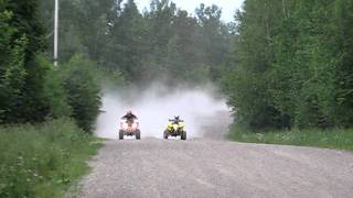 Raptor 700r VS LTR 450 [upl. by Salba]