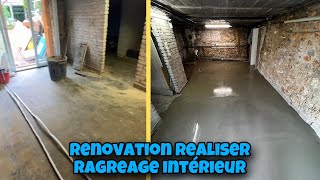 Comment Réaliser Le Ragreage D’un Sol Intérieur  Comment On Peut Couler Ragreage 🏠 [upl. by Anoo]