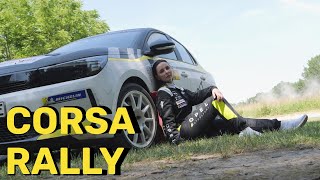 🔋 Opel Corsa Electric Rally Larissa auf der Schotterpiste mit Timo Schulz  Autophorie [upl. by Elleved926]