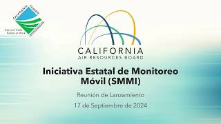 Iniciativa Estatal de Monitoreo Móvil SMMI Reunión de Lanzamiento [upl. by Ayalahs]