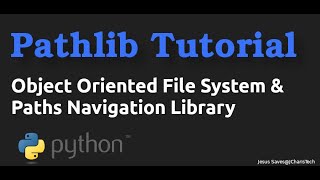 Python Pathlib Tutorial [upl. by Latsyek426]