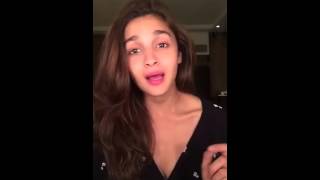 Alia Bhatt singing Bol Na song from Kapoor And Sons [upl. by Ariem]