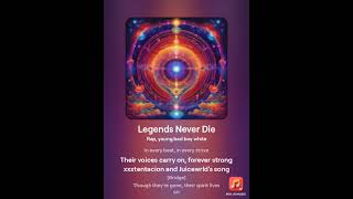 Legends never die song [upl. by Mills]