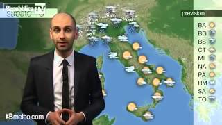 Meteo le previsioni per domani [upl. by Standush]