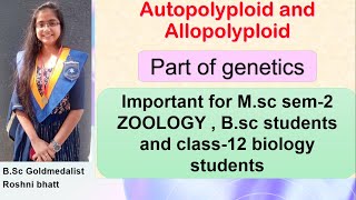 Allopolyploidy Autopolyploidy [upl. by Chafee326]