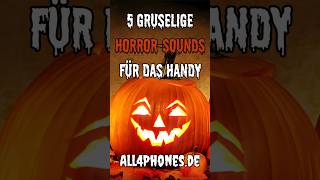 🎃 5 gruselige HalloweenSounds als Klingelton kostenlos downloaden für iPhone amp Android [upl. by Etnahs]