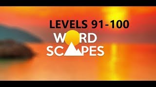 Wordscapes level 91100 [upl. by Lyrehs]