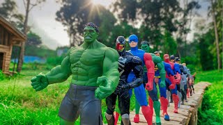 Avengers Superheroes Action Figures SPIDERMAN HULK THOR CAPTAINAMERICA BATMAN SUPERMAN VENOM [upl. by Jany]