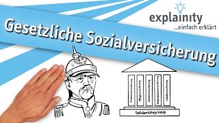 Gesetzliche Sozialversicherung einfach erklärt explainity® Erklärvideo [upl. by Arzed]