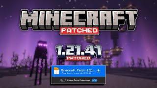 Minecraft 12141 patch Apk Download  Mcpe New Patch Download  mcpe 12141 Patch Apk ✨✨ [upl. by Sackey]