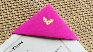 Easy Origami Bookmark [upl. by Meave]