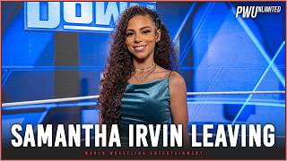 Samantha Irvin Announces SHOCKING Departure From WWE [upl. by Patrich]