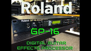 MEGA 80s TONE Roland GP16 [upl. by Allehc]