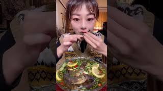 shorts Eating Spicy Food  bracken fat sausage Eating Show Mukbang [upl. by Kcirdled448]