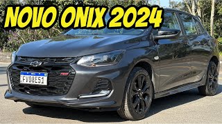 Chevrolet Onix 2024  O QUE MUDOU QUANTO CUSTA O MELHOR hatch compacto DO BRASIL [upl. by Thier]