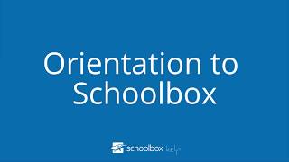 Orientation to Schoolbox Learning Management System and School Portal [upl. by Dareg]