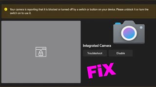 How to Fix Camera Blocked or Turned Off Error on Windows 10 or 11 [upl. by Retsek]