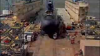 Floating Drydock in Action [upl. by Mortimer433]