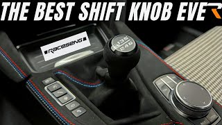 BMW F80 M3 Raceseng Alcantara Stratose Shift Knob Install [upl. by Hackett915]