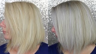 TONING BRASSY HAIR WITH WELLA T18 [upl. by Jeni107]