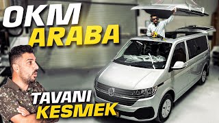 0 Km Arabanın Tavanını Kestik  VW Transporter [upl. by Ttocserp]