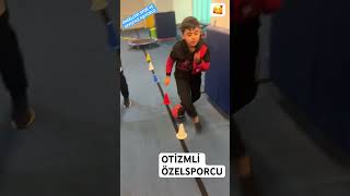 OTİZMLİ ÖZEL SPORCUM AYAZ İLE KOORDİNASYON👏🥰👍 [upl. by Arand]