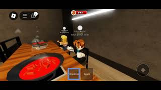 ASMR WITH MY Sister roblox 🇰🇷한식 [upl. by Annoerb]