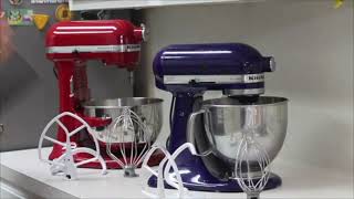 Difference Between the Artisan and the 5 Plus Professional KitchenAid stand mixers KitchenAidMixer [upl. by Mahtal]