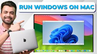 How to Run Windows on Apple Silicon M1M2M3  Parallels Desktop [upl. by Aynad]