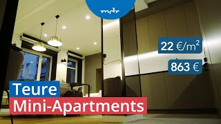 MiniApartments Ein Trend mit gemischten Perspektiven  Umschau  MDR [upl. by Savick]