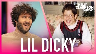 Lil Dicky Reacts To Throwback Childhood Photo I Was The Man [upl. by Lobel]